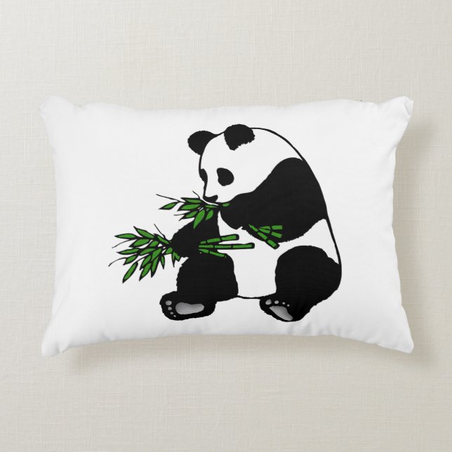 Giant Panda Accent Pillow (Front)