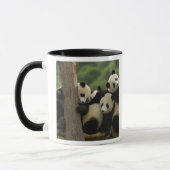Giant panda babies Ailuropoda melanoleuca) 4 Mug (Left)