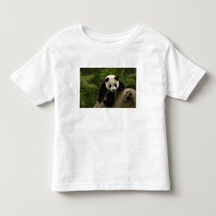 Giant panda baby toddler t-shirt