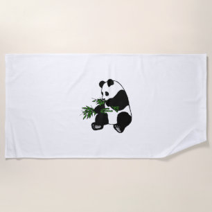 Giant Panda Beach Towel