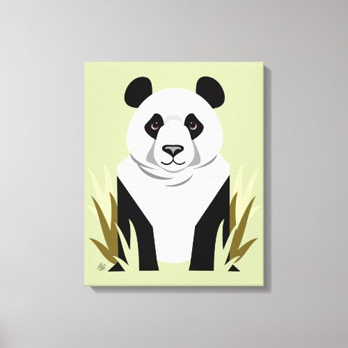 Giant Panda Bear Canvas Print