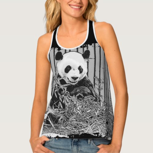 Giant Panda Bear Cub Tank Top