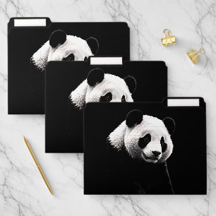 Giant Panda Bear File Folders