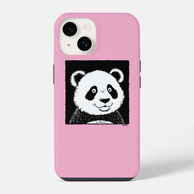 Giant Panda Bear Iphone Case (Back)