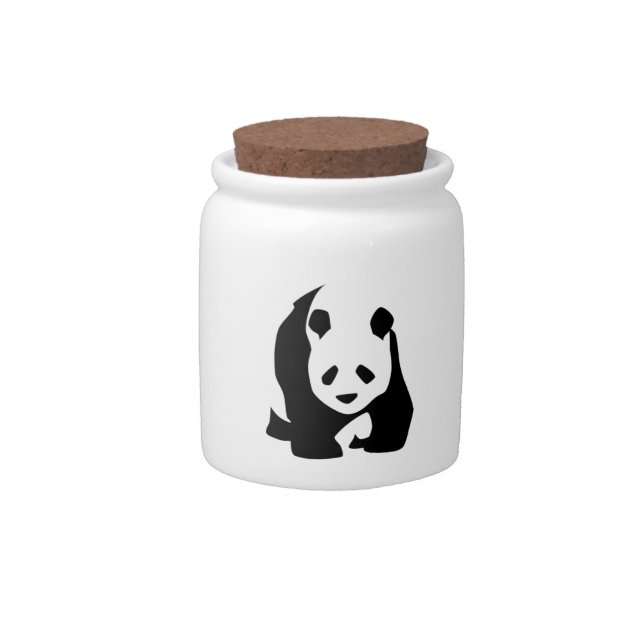 Giant Panda Candy Jar (Front)