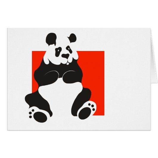 Giant Panda Cards (Front Horizontal)