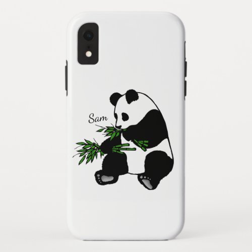 Giant Panda iPhone XR Case