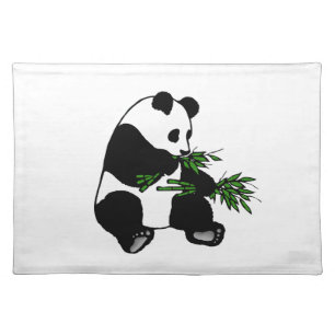 Giant Panda Cloth Placemat