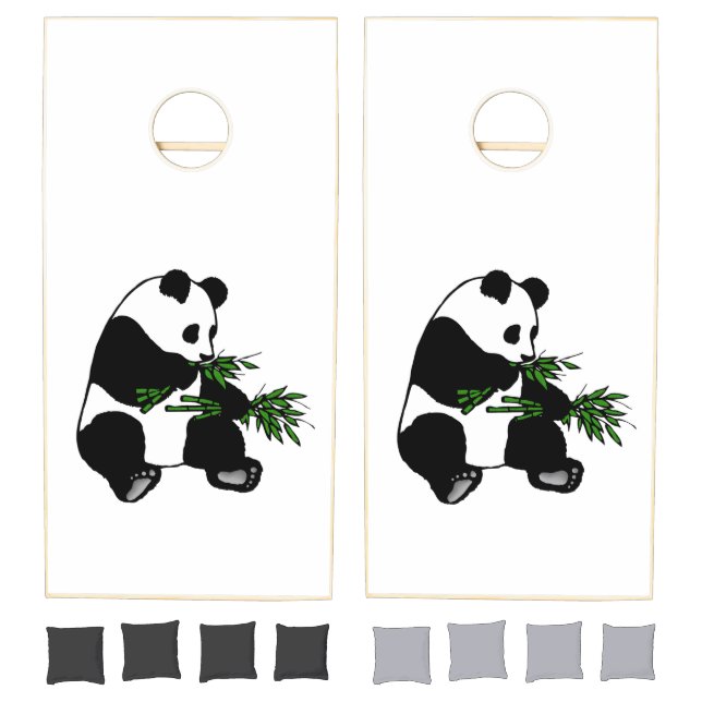 Giant Panda Cornhole Set (Set)