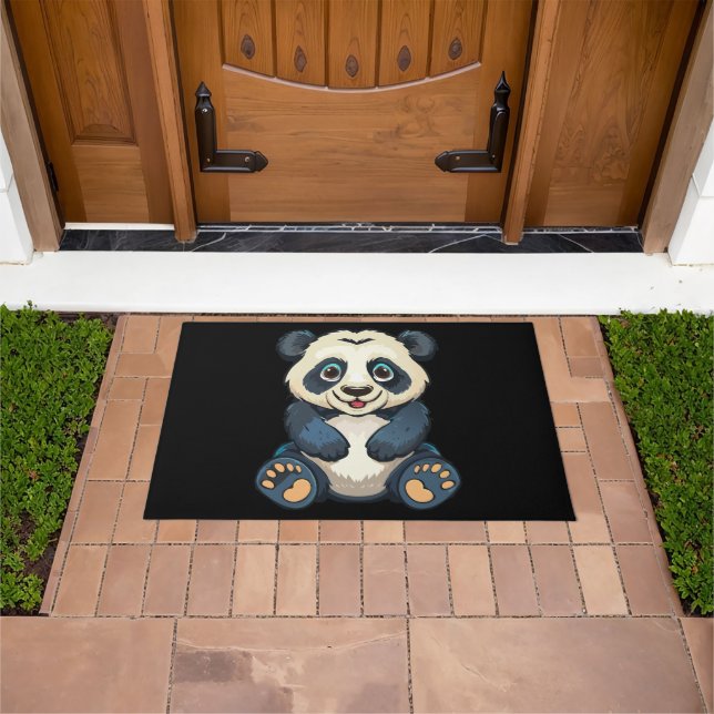 Giant panda doormat (Outdoor)