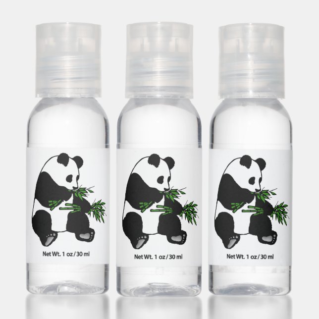 Giant Panda Eats Bamboo Hand Sanitizer (Set)