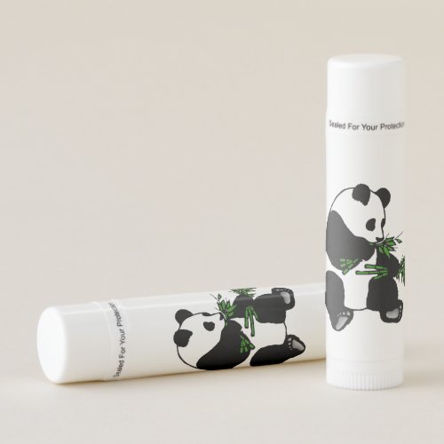 Giant Panda Eats Bamboo Lip Balm