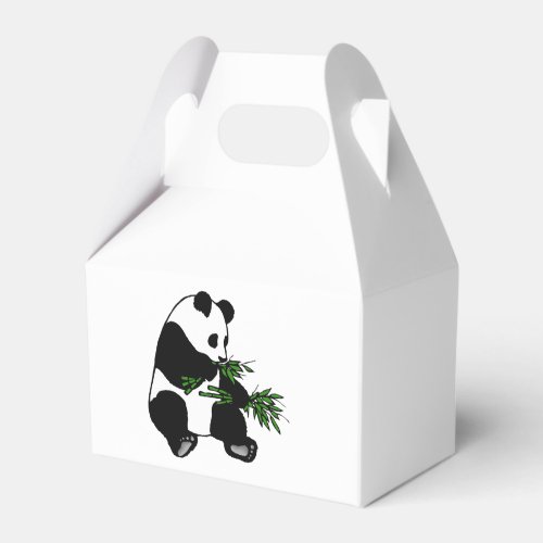 Giant Panda Favor Boxes