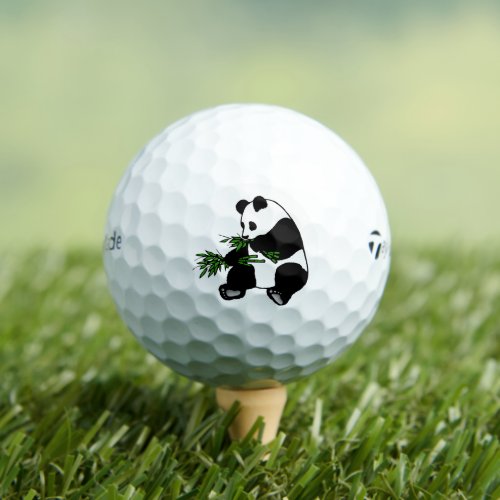Giant Panda Golf Balls
