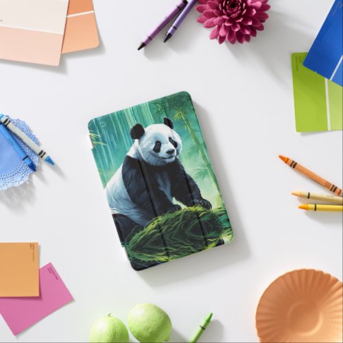 Giant Panda in Bamboo Forest iPad Mini Cover