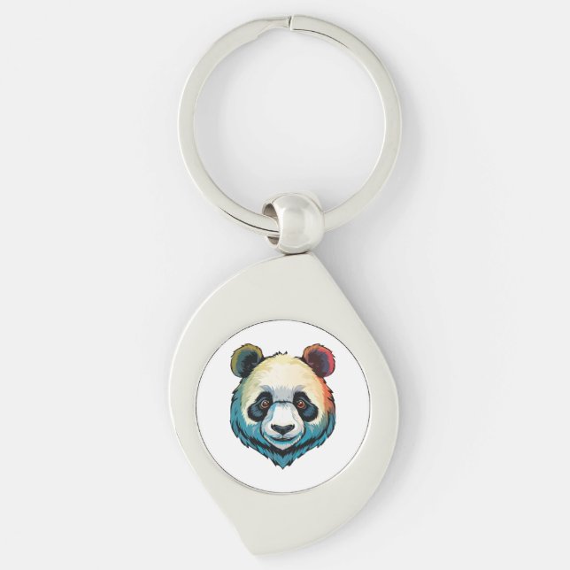 Giant panda keychain (Front)