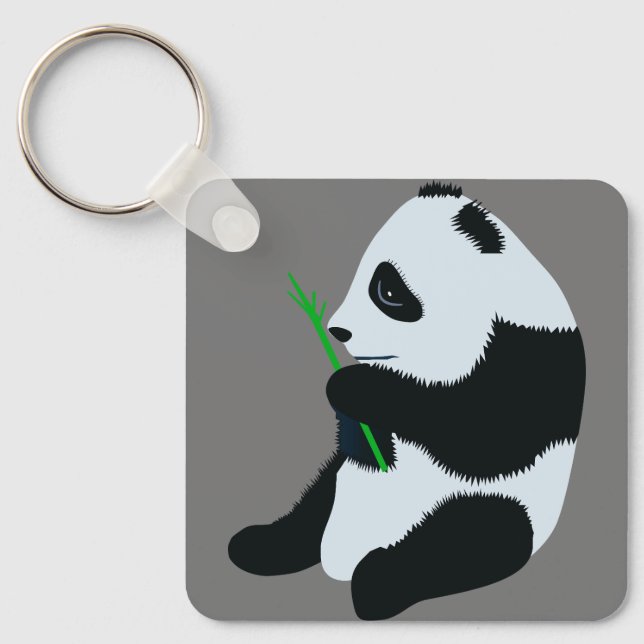 Giant Panda  Keychain (Front)