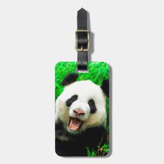 Giant Panda Luggage Tag