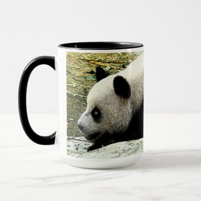 Giant panda mug (Left)