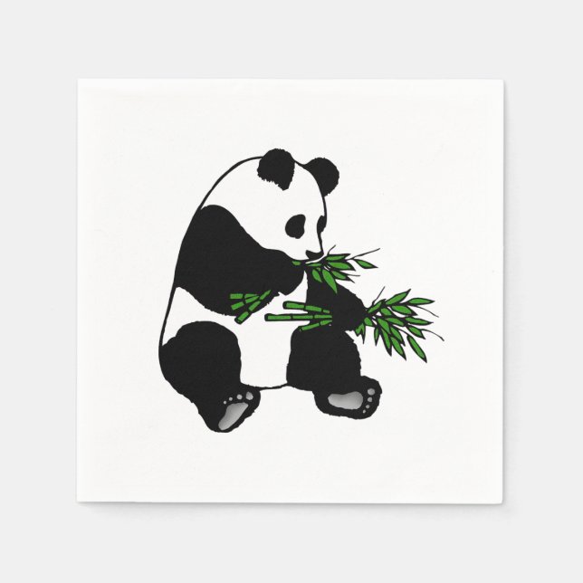 Giant Panda Napkins (Front)