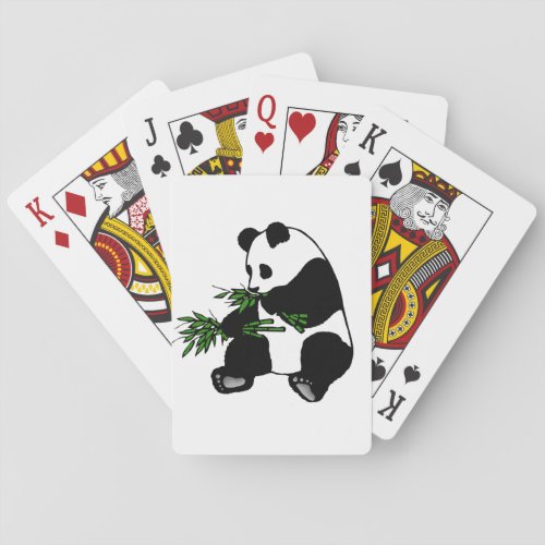 Giant Panda Poker Cards