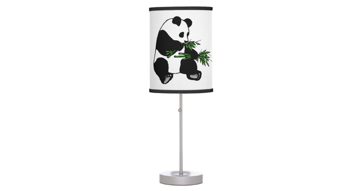 Giant Panda Table Lamp Zazzle