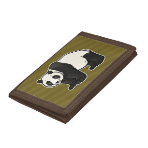 Giant Panda Tri-fold Wallet