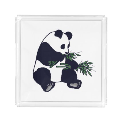 Giant Panda Vanity Acrylic Tray