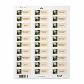 Giant Pandas Return Address Labels, Tan Label | Zazzle