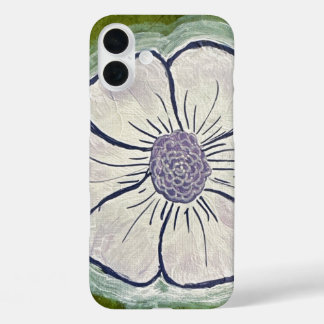 Giant pansy iPhone case 