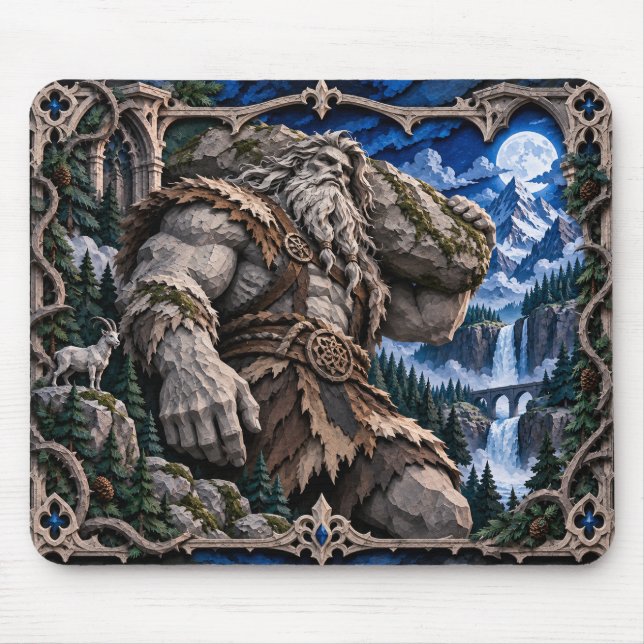 Giant, Paper Cut Monster Mouse Pad (Front)