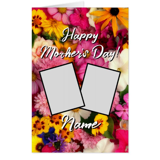 Giant Personalized Photo Card Mother's Day HAMbyWG (Front)