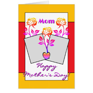 Giant Personalized Photo Card Mother's Day HAMbyWG