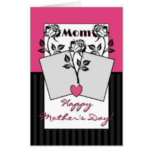 Giant Personalized Photo Card Mother's Day HAMbyWG