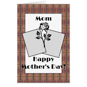 Giant Personalized Photo Card Mother's Day HAMbyWG