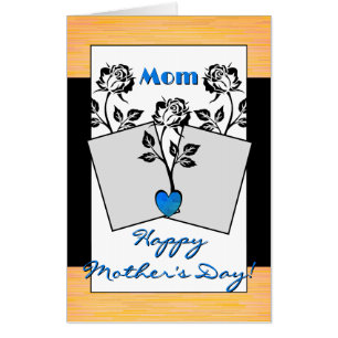 Giant Personalized Photo Card Mother's Day HAMbyWG