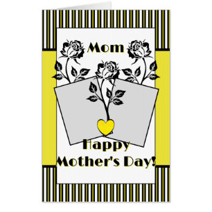 Giant Personalized Photo Card Mother's Day HAMbyWG