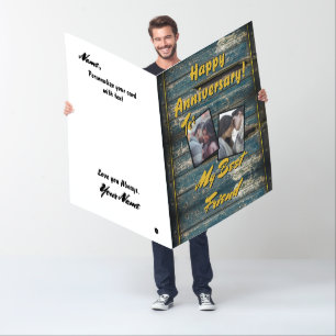 Giant Photo Card with Text HAMbyWG