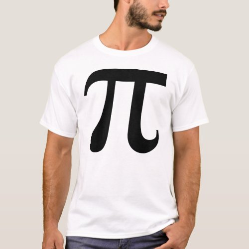 Giant Pi Symbol T_Shirt