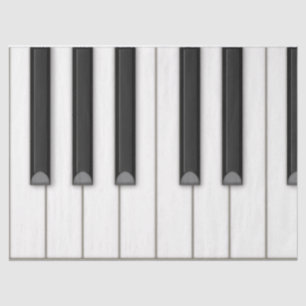 Giant Piano Keyboard Crafts & Decoupage Tissue Paper