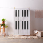 Giant Piano Keys 30&quot; Continuous Music Keyboard Fabric