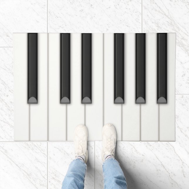 Giant Piano Keys Musical 30x45 Doormat (Indoor)