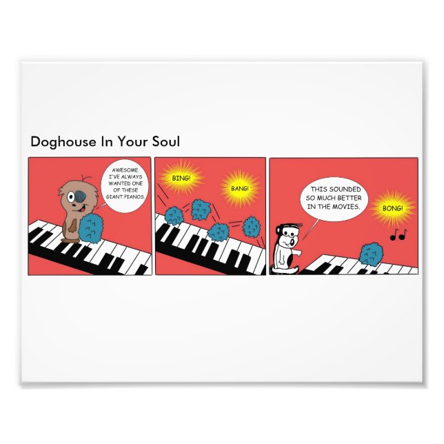 Giant Piano Photo Print (Front)