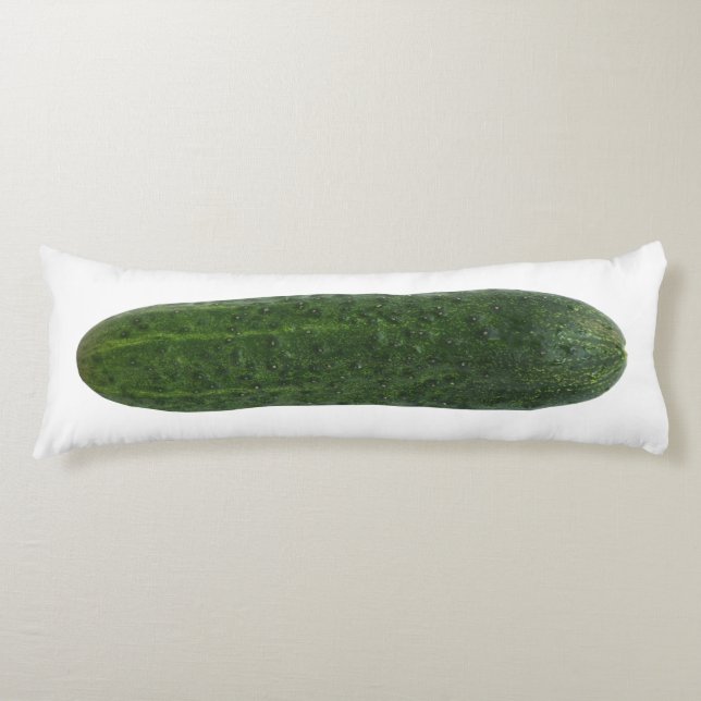 Giant Pickle Funny Body Pillow (Front)