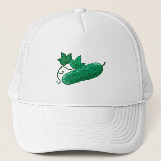 Giant Pickle Trucker Hat (Front)