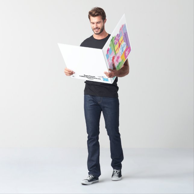 Giant Pile of Presents Birthday Card (In Situ)