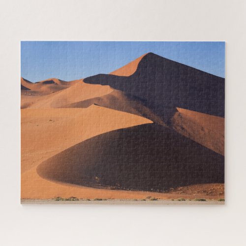 Giant Red Sand Dunes at Sunrise in Namibia Jigsaw Puzzle