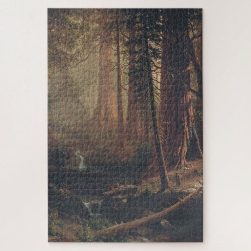 Giant Redwood Trees of California Jigsaw Puzzle