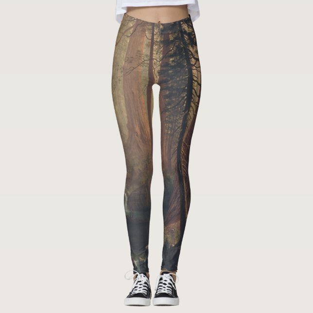 Giant Redwood Trees of California Leggings (Front)