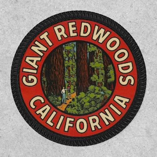 Giant Redwoods California Patch